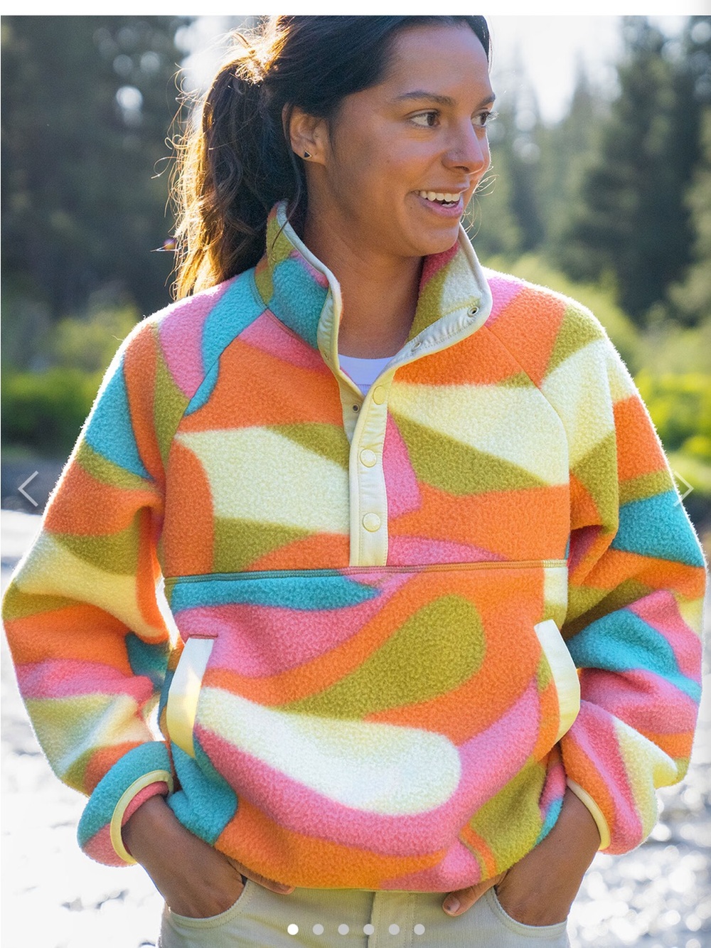Toad&Co. Bristow Fleece Pullover - size M